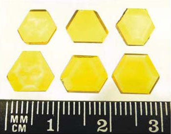 Элементы из монокристаллов синтетического алмаза для рентгеновской оптики