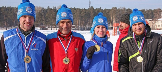 Лыжная команда ИГМ СО РАН заняла первое место в XXVI Зимней спартакиаде г. Новосибирска