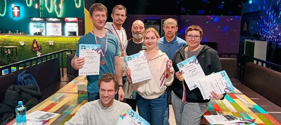 Сотрудники Института стали победителями турнира по боулингу среди членов Профсоюза СО РАН
